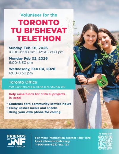 Tu Bi'Shevat Telethon