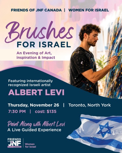 Brushes for Israel - Toronto