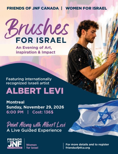 Brushes For Israel - Montreal